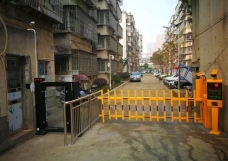 岳阳市四化建小区锐捷款车牌识别案例