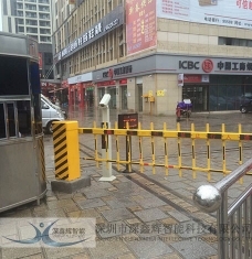 重庆市界石商业街车牌识别收费系统
